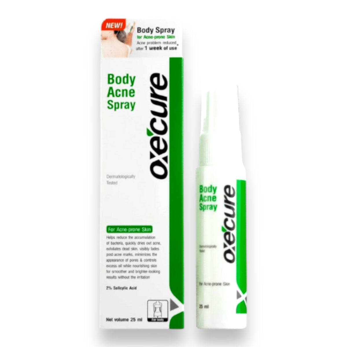 Oxecure Body Acne Spray 25 Ml My Care Kits 9449