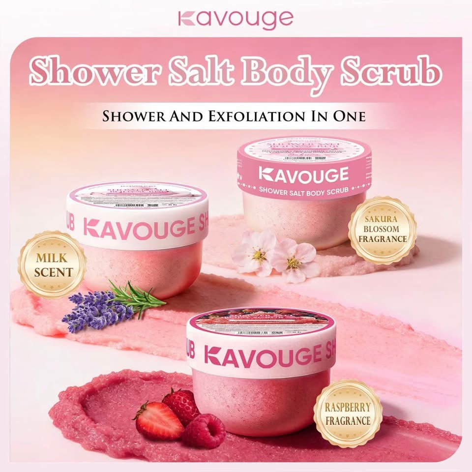 Kavouge - Shower Salt Body Scrub 300g – My Care Kits