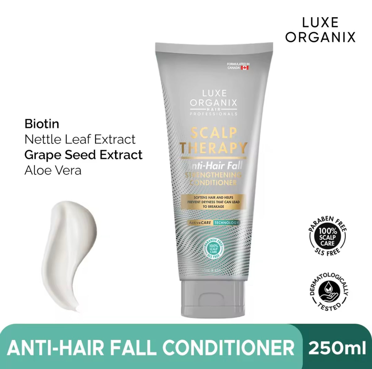 LUXE ORGANIX - Scalp Therapy Anti-Hair Fall Strengthening CONDITIONER 250ml  ( CONDITIONER )