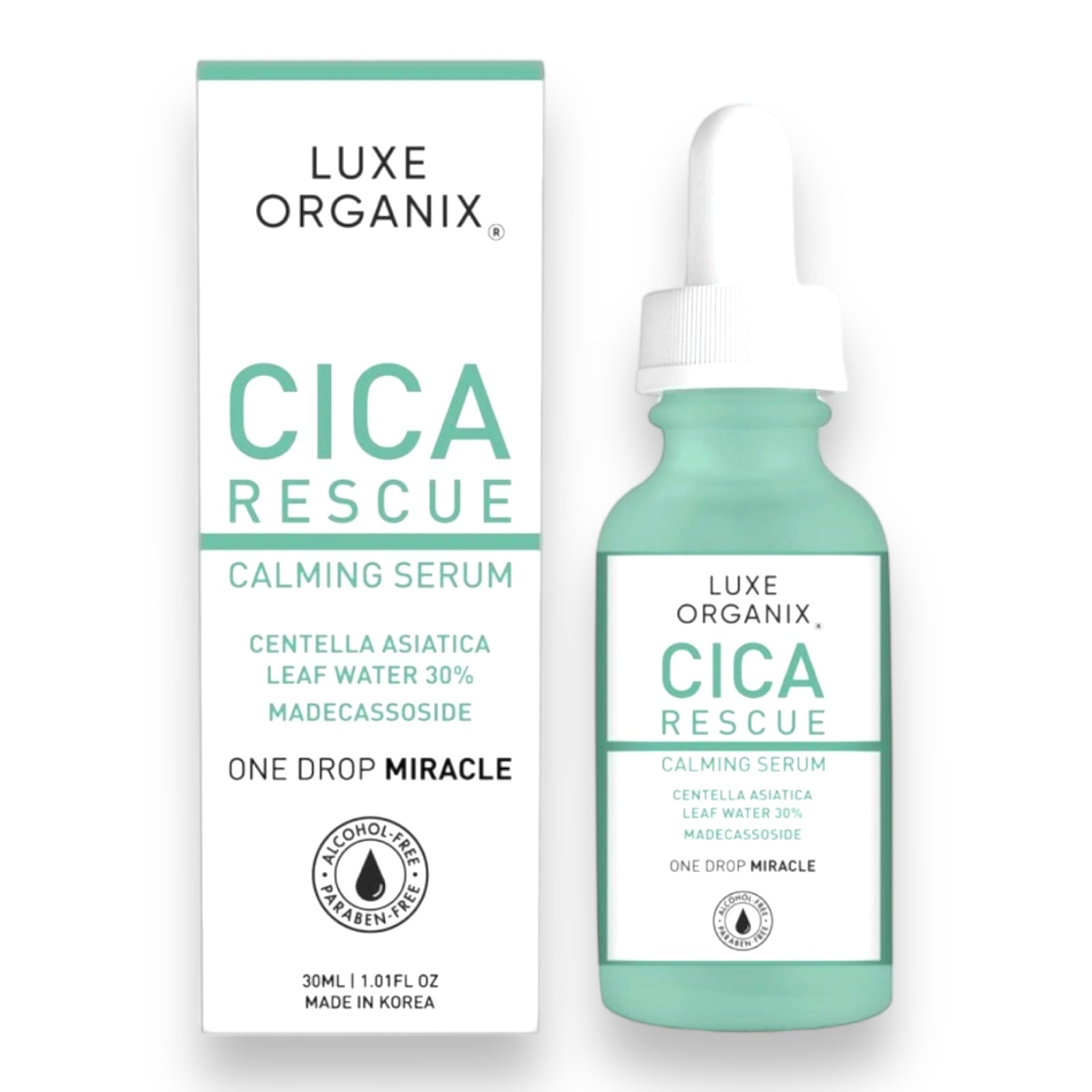 Luxe Organix - Cica Rescue Calming Serum 30 ML