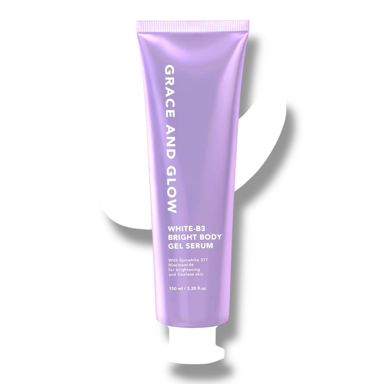Grace and Glow - White-B3 Bright Body Gel Serum 150 ML ( Purple