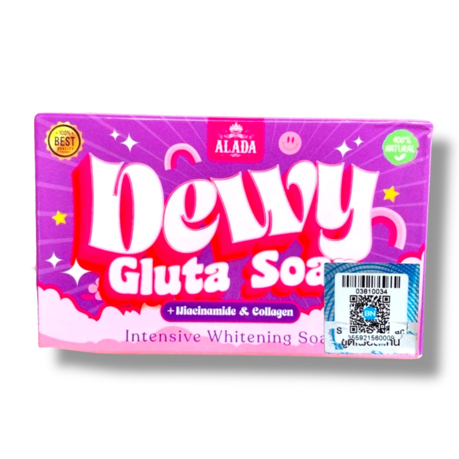Alada Dewy Gluta Soap + Niacinamide & Collagen 70g – My Care Kits