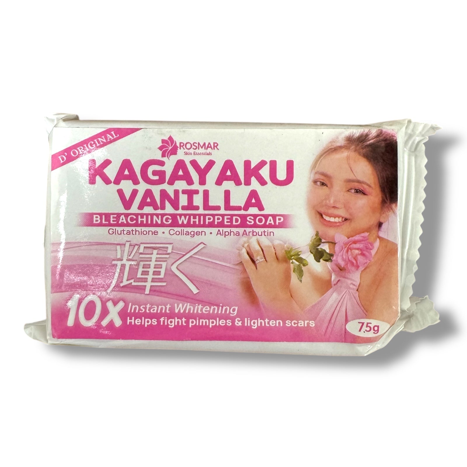 Rosmar - Kagayaku Vanilla Bleaching Whipped Soap 10x Instant Whitening My Care Kits Rosmar - Kagayaku Vanilla Bleaching Whipped Soap 10x Instant Whitening My Care Kits