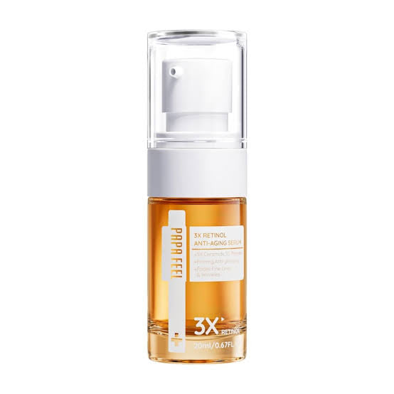 ブースター・導入液 Papa feel 3x retinol anti-aging set Papa Feel - 3x Retinol Anti-aging Serum 20ml – My Care Kits
