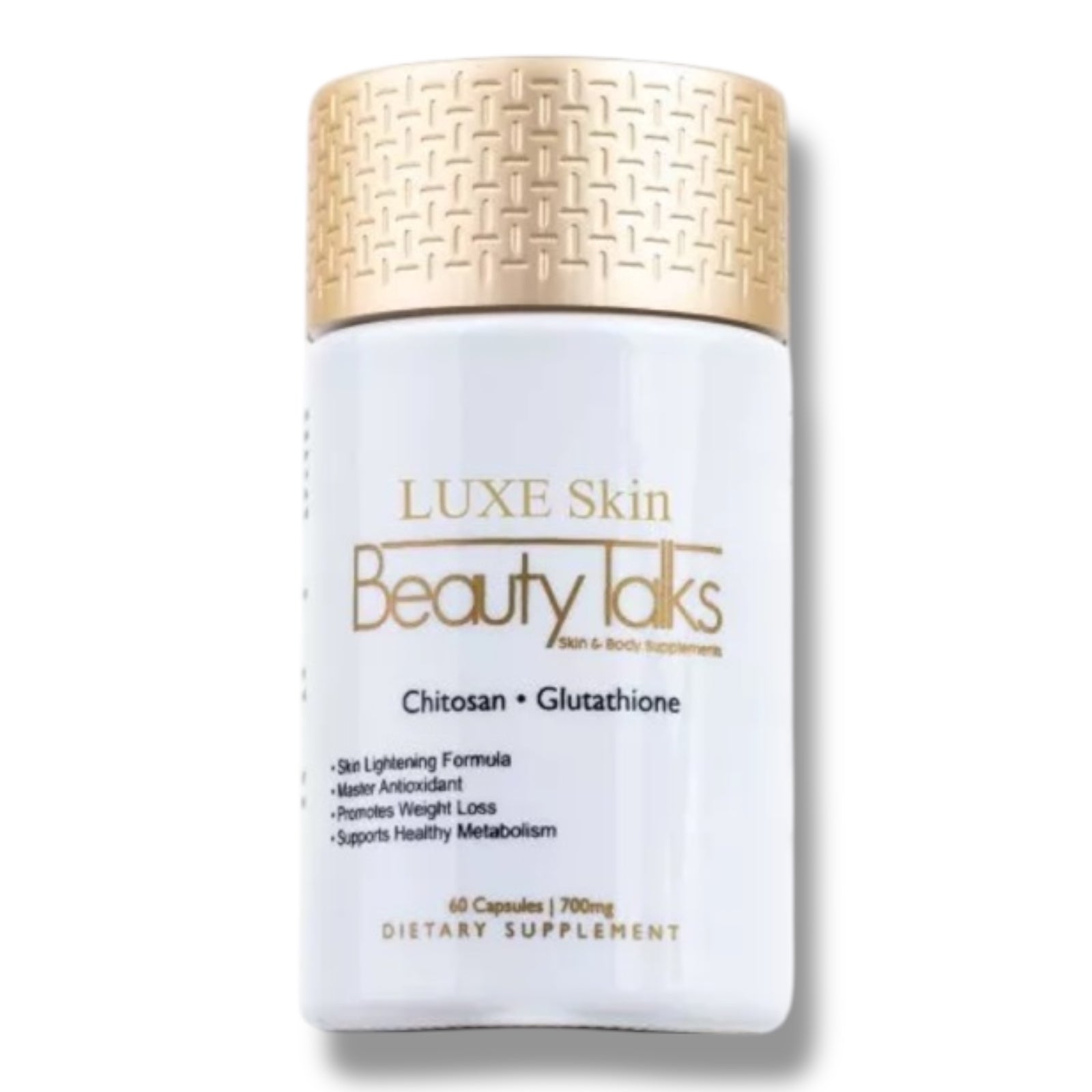 Luxe Skin - Beauty Talks Skin and Body Supplements - Chitosan Glutathi My Care Kits Luxe Skin - Beauty Talks Skin and Body Supplements - Chitosan Glutathi My Care Kits