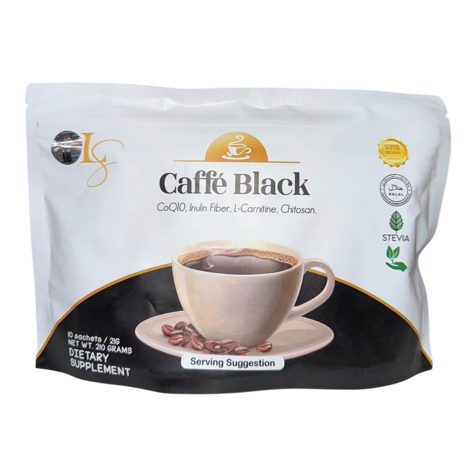 Luxe Slim - CAFFE BLACK - 10 sachet