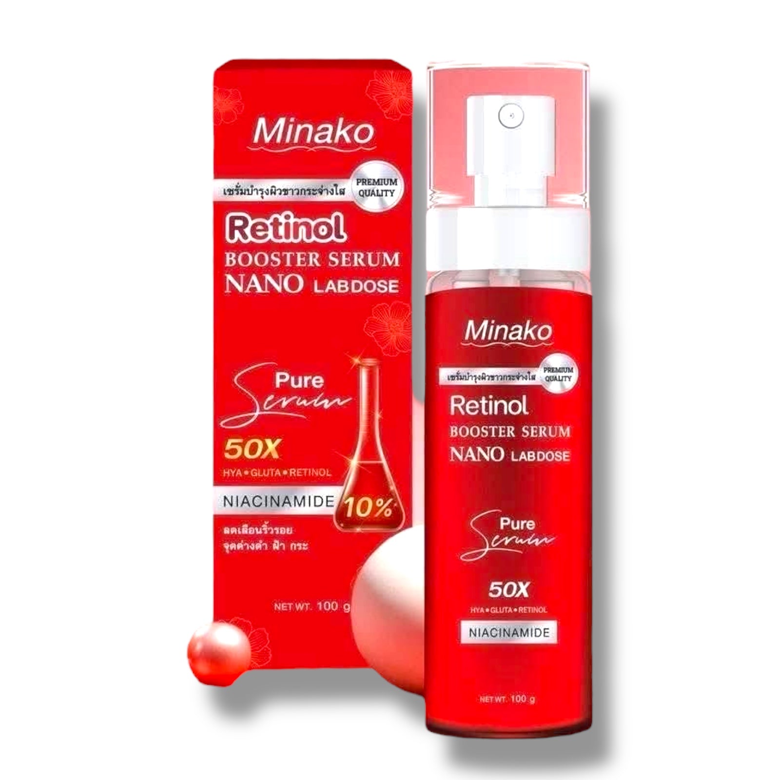 Minako Booster Serum 100g  My Care Kits