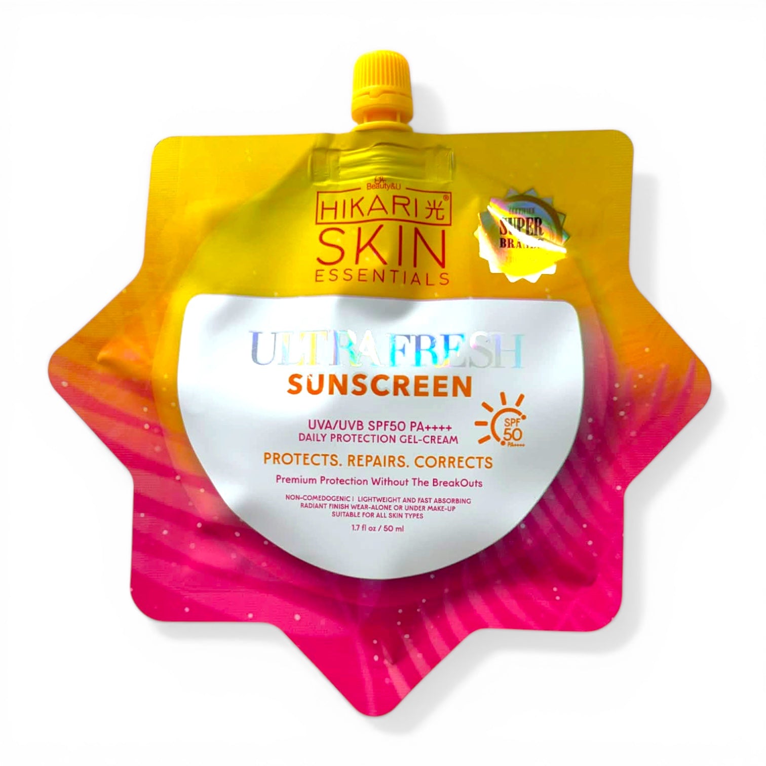 Hikari - ULTRAFRESH SUNSCREEN 50 ml – My Care Kits