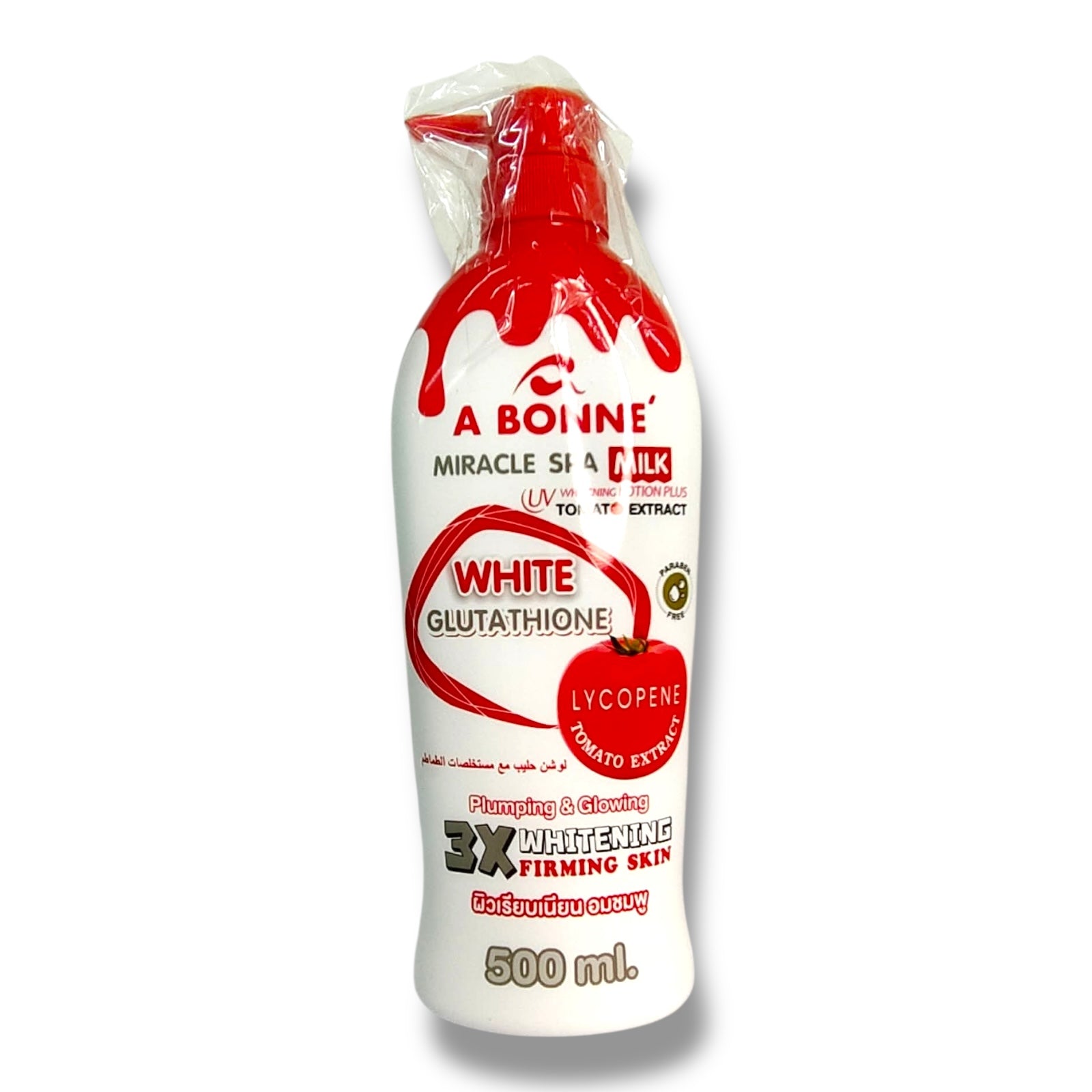 a bonne glutathione whitening lotion A BONNE' White Glutathione Tomato Extract Lotion 500ml • Beauty & Bath main image 0
