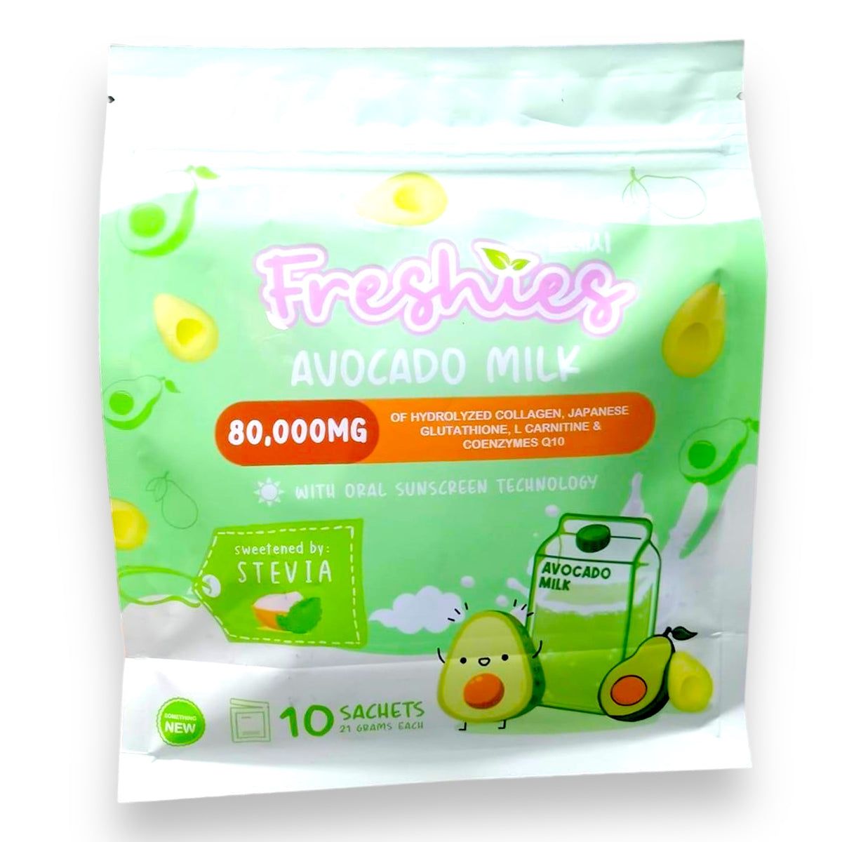 Juju Glow - Freshies Avocado Milk 10 x 21g