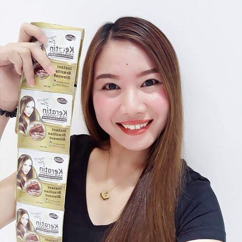 Keratin Hair Therapy Chocolate Golden Mask by Merry Sunl