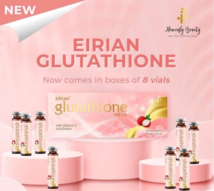 Eirian Glutathione with Vitamin C and elastin | 8Vial drink per ...