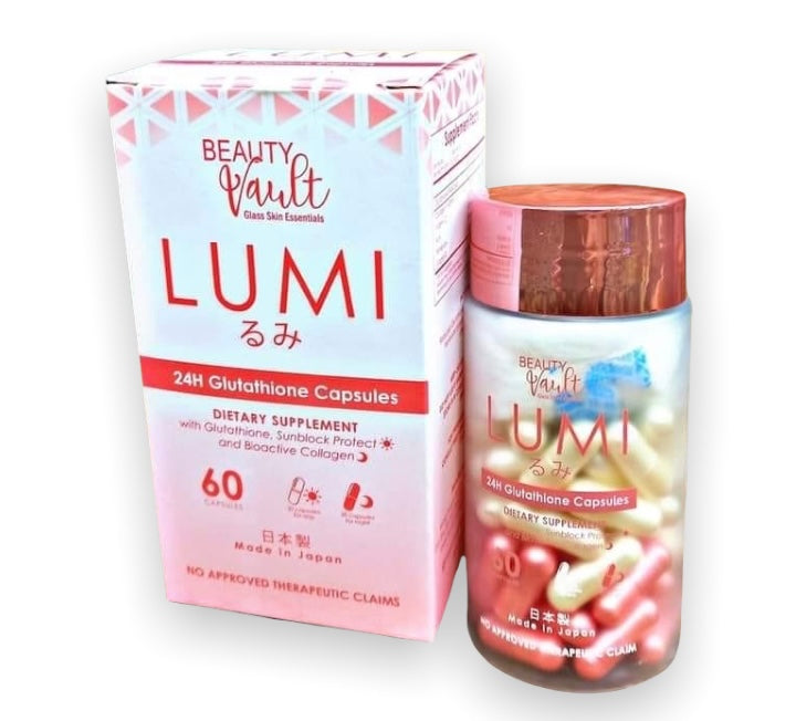 Beauty Vault LUMI 24H Glutathione Capsule My Care Kits Beauty Vault LUMI 24H Glutathione Capsule My Care Kits
