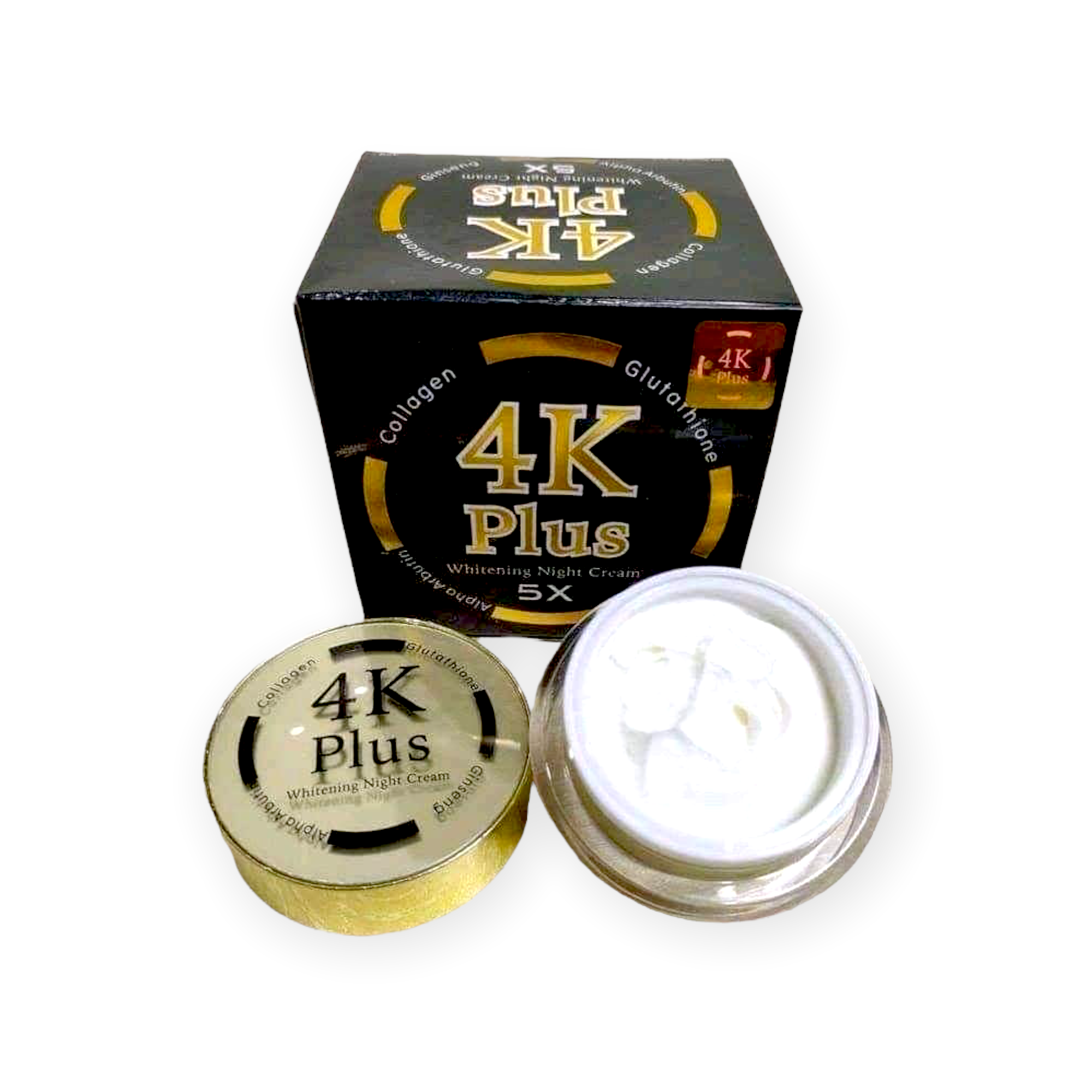 4K Plus Collagen Whitening Night Cream 5X - 20g My Care Kits 4K Plus Collagen Whitening Night Cream 5X - 20g My Care Kits