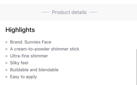 Sunnies Face Glowboss | Cream-to-Powder Highlighter ( FEMME )