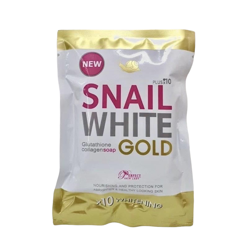 Perfect Skin Lady - Snail White Gold Glutathione Collagen Soap 10X whi My Care Kits Perfect Skin Lady - Snail White Gold Glutathione Collagen Soap 10X whi My Care Kits