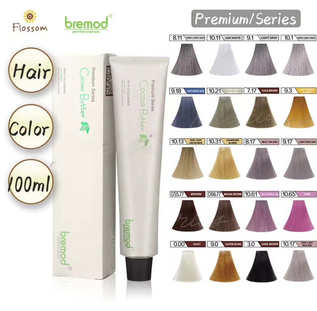 Bremod - Premium Series Coco Butter “ HAIR COLOR “ 100 ml ( oxidizer not included )
