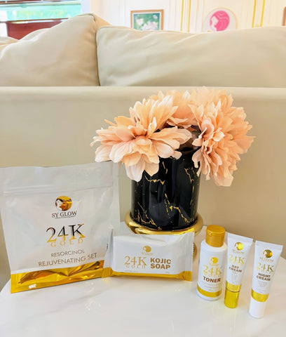 Sy Glow - 24K Gold Resorcinol Rejuvenating Set