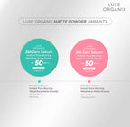 Luxe Organix - 24H Zero Sebum Instant Pore Blurring Weightless Matte Powder - Spf 50 Pa++++