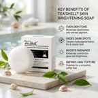 Tea Shell - Niacinamide Skin Brightening Soap – 100g