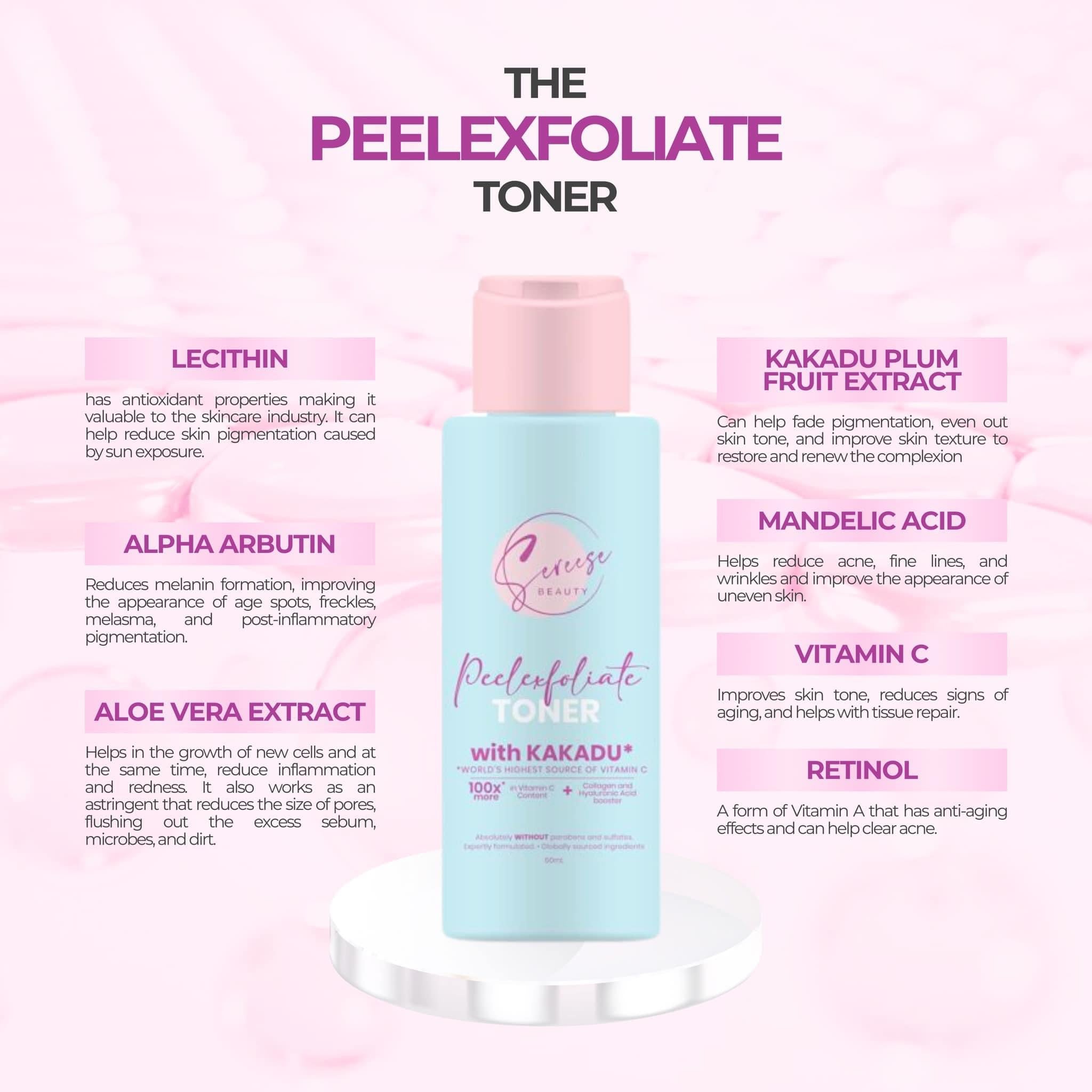 Sereese Beauty - Peel Exfoliating Set