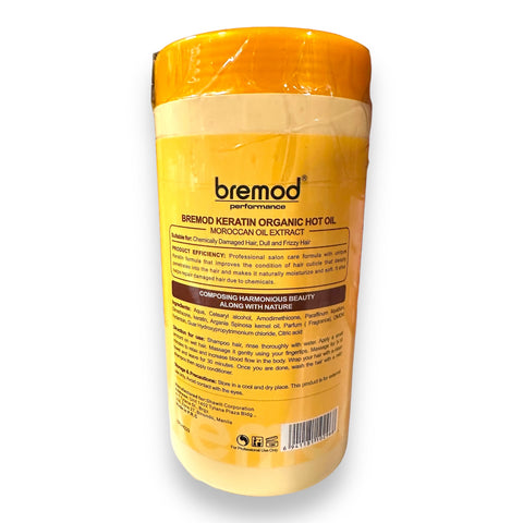 Bremod - Keratin Organic Hot Oil - Moroccan Oil Treatment 1000 mL
