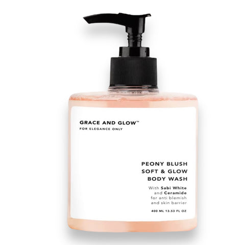 Grace and Glow - PEONY BLUSH SOFT & GLOW Body Wash 400 ml