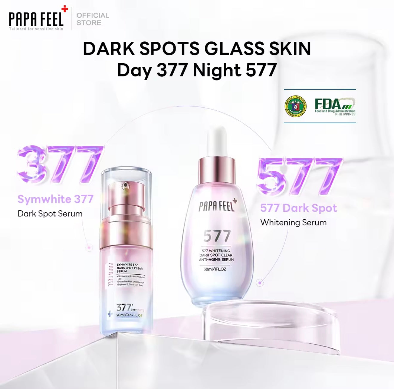 Papa Feel Symwhite 377 Dark Spot Clear Serum 20ml - 377