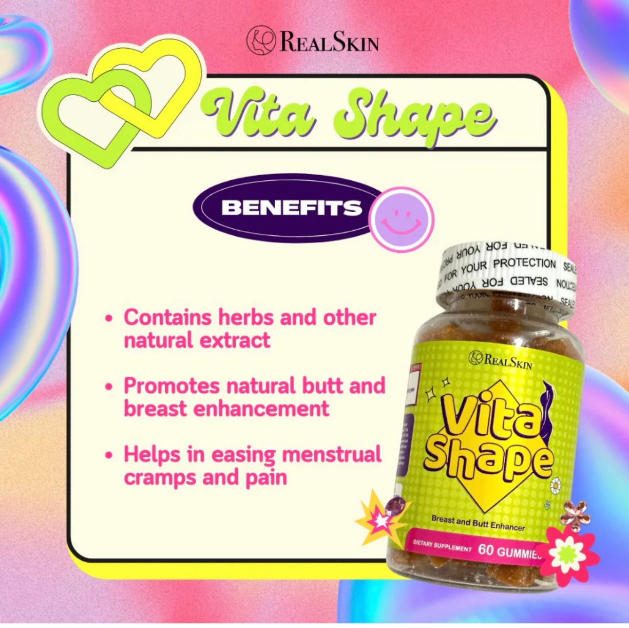 REAL SKIN - VITA SHAPE - 60 gummies