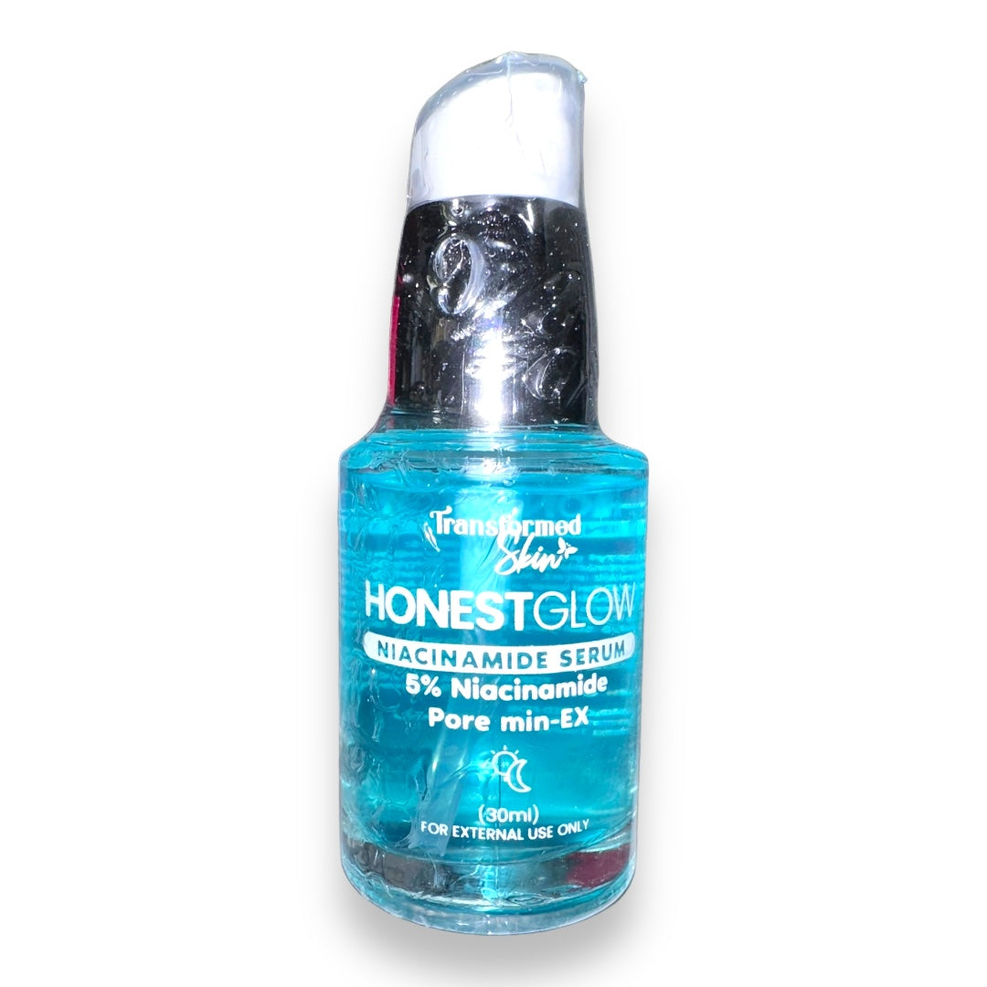 Transformed Skin - HONEST GLOW Niacinamide Serum 30 ML ( Blue )