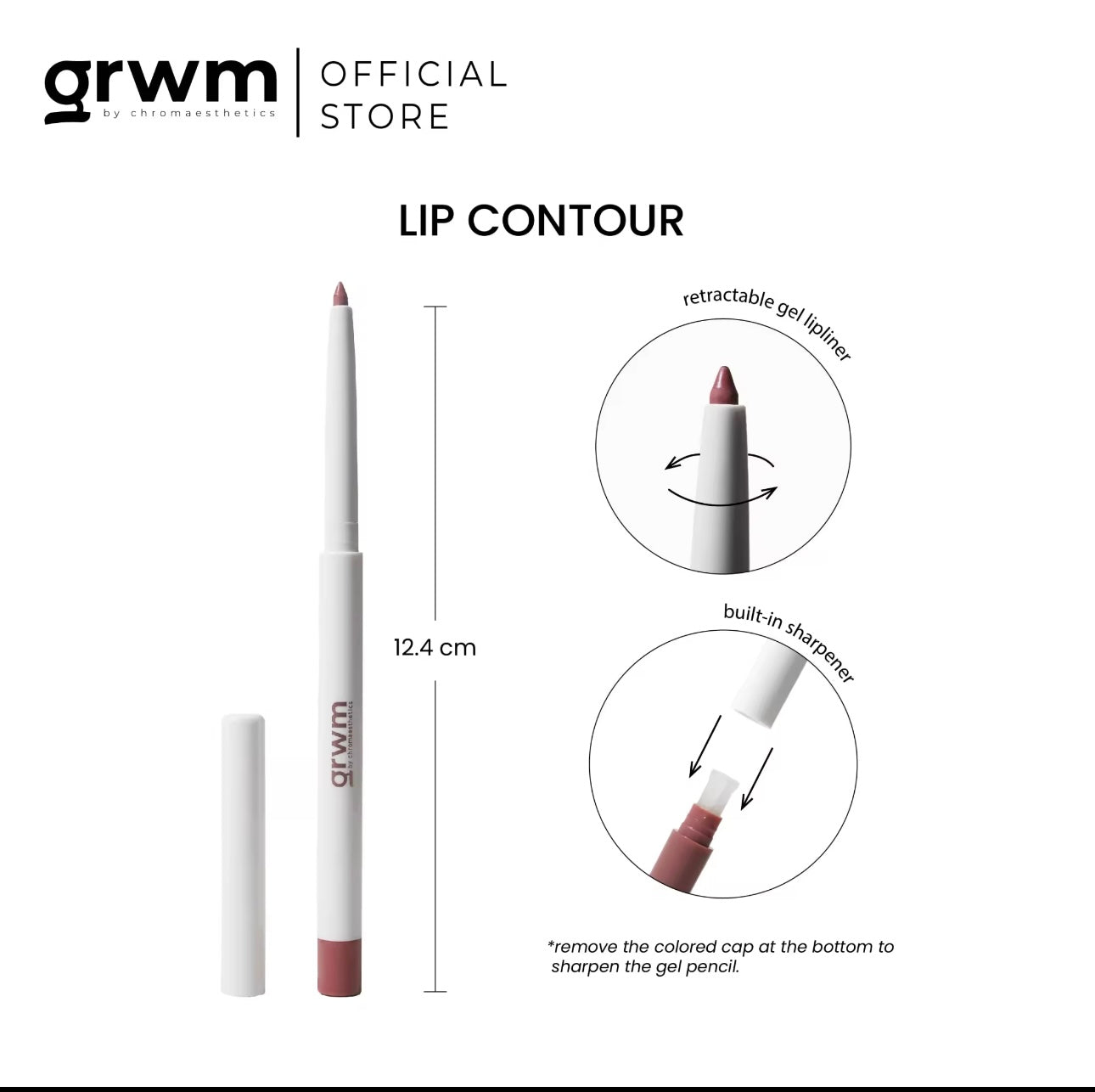 GRWM Cosmetics - LIP CONTOUR RETRACTABLE GEL LIP LINER