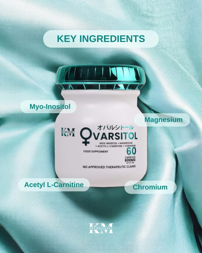 KM - OVARSITOL  Food Supplement - 60 capsules 600 mg