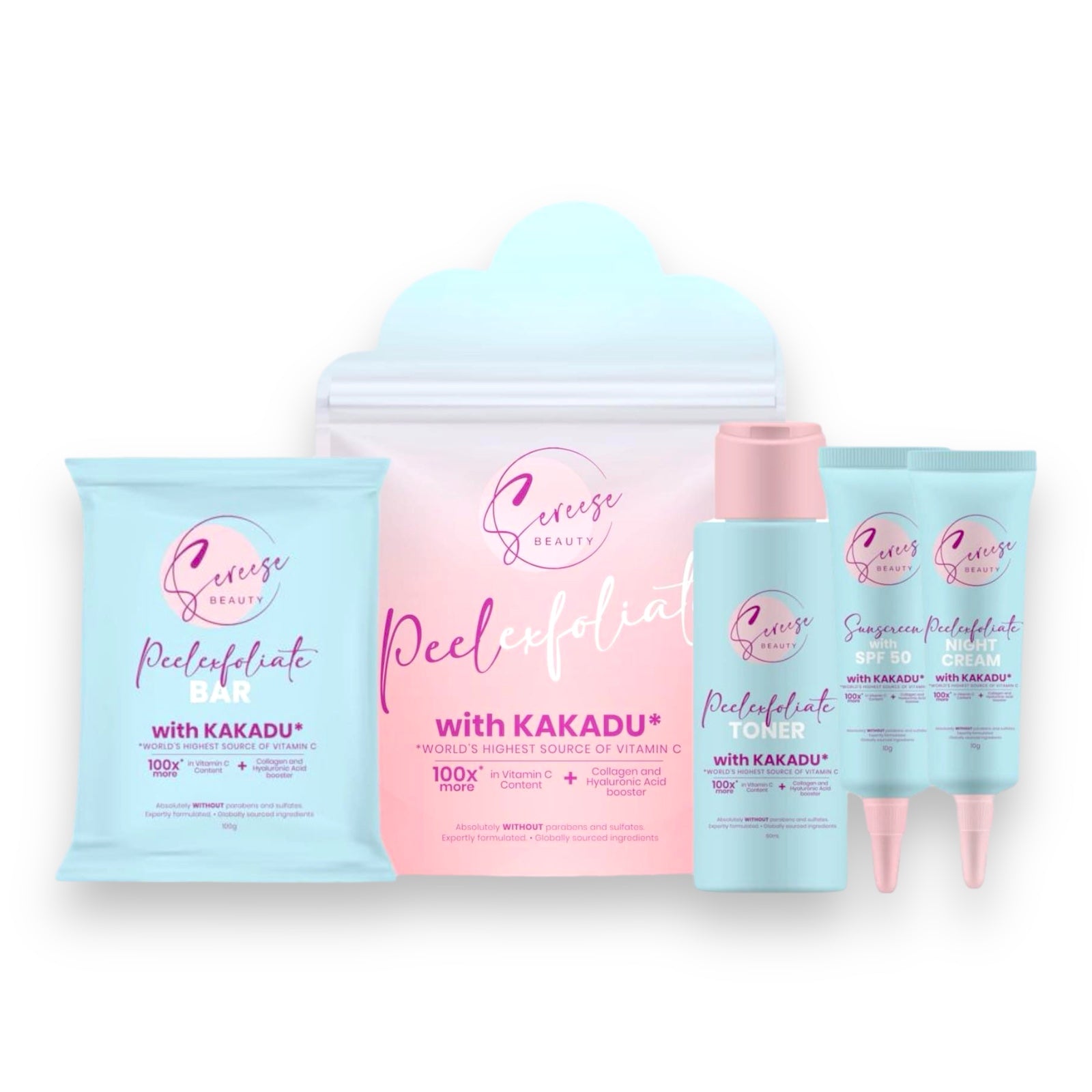 Sereese Beauty - Peel Exfoliating Set – My Care Kits