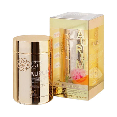 Hikari Skin Essentials - AURUM Glutathione  30 capsules