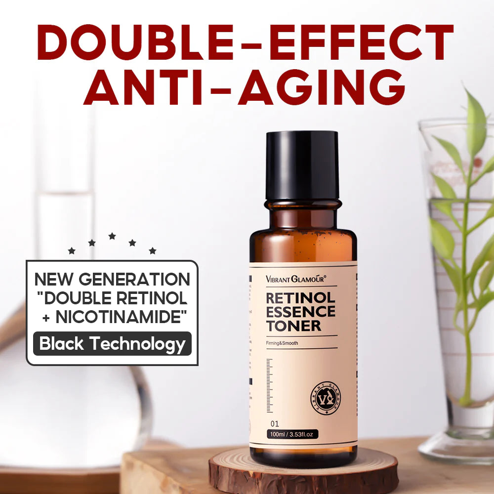 VIBRANT GLAMOUR - Double Retinol Toner Anti-aging Whitening Smooth Moisturizing Toner 100ml