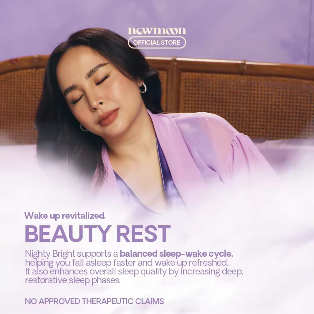 Newmoon - Nighty Bright Ashwagandha + Collagen Food Supplement 60caps