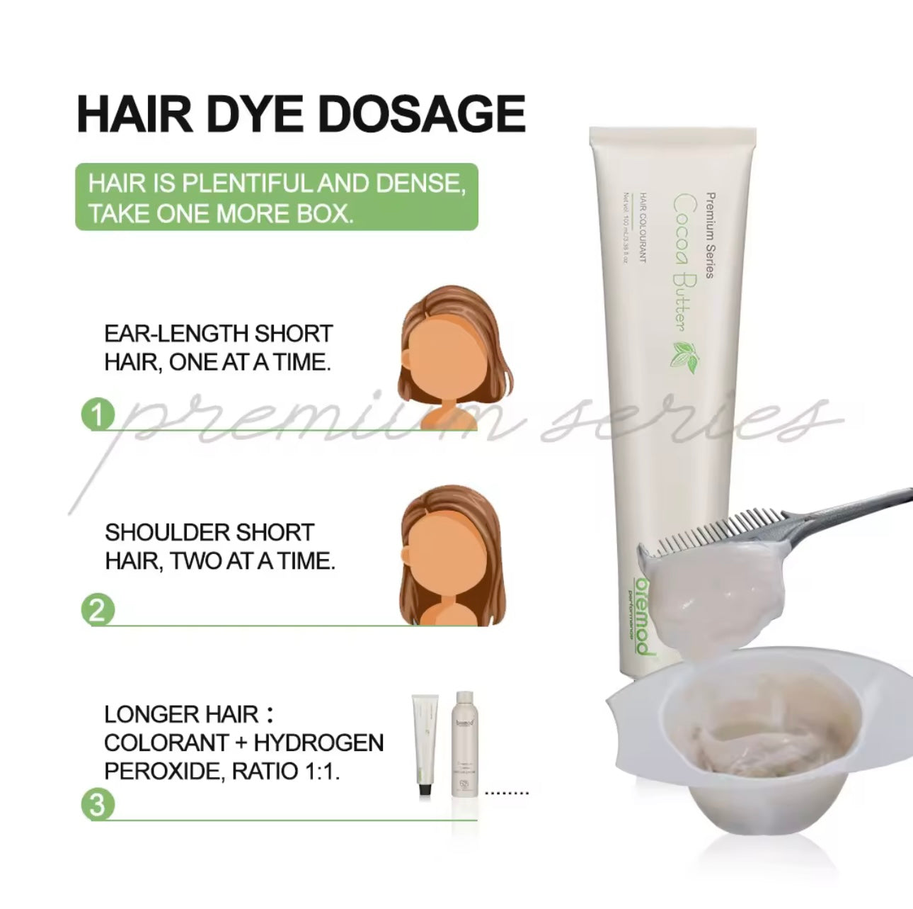 Bremod - Premium Series Coco Butter “ HAIR COLOR “ 100 ml