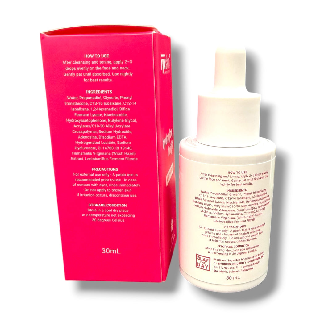RYX Skin Hydraglow+ Bright “ Night Serum” 30ml