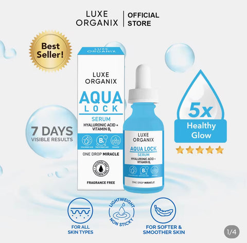 Luxe Organix - AQUA LOCK Hyaglow White serum 30 ml