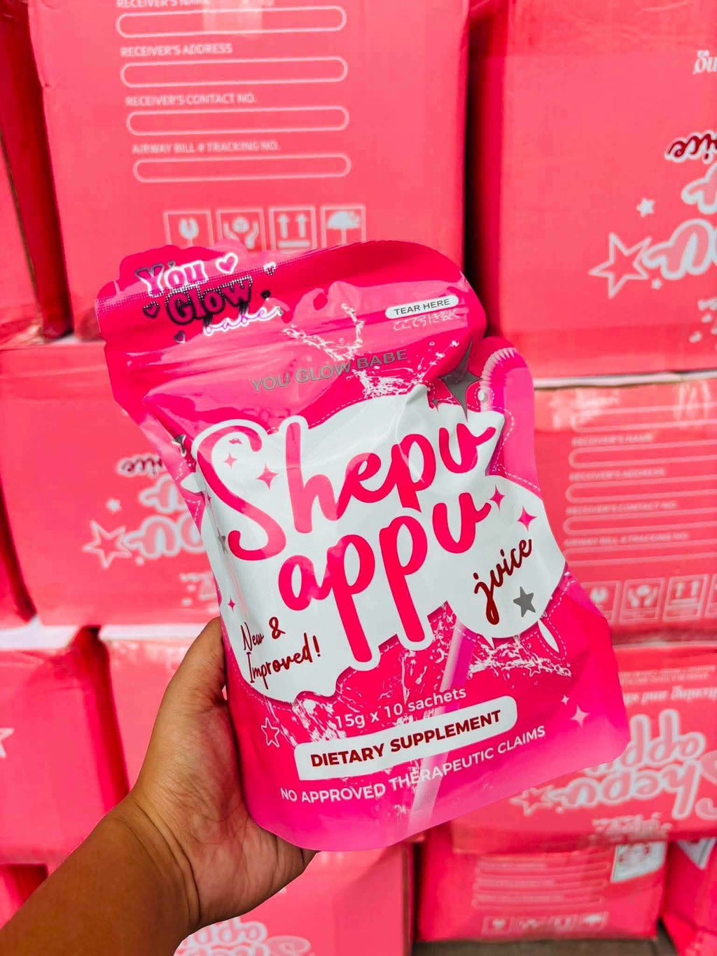 You Glow Babe - SHEPU APPU NEW AND IMPROVED JUICE 150g - ( NEW PACKAGING )