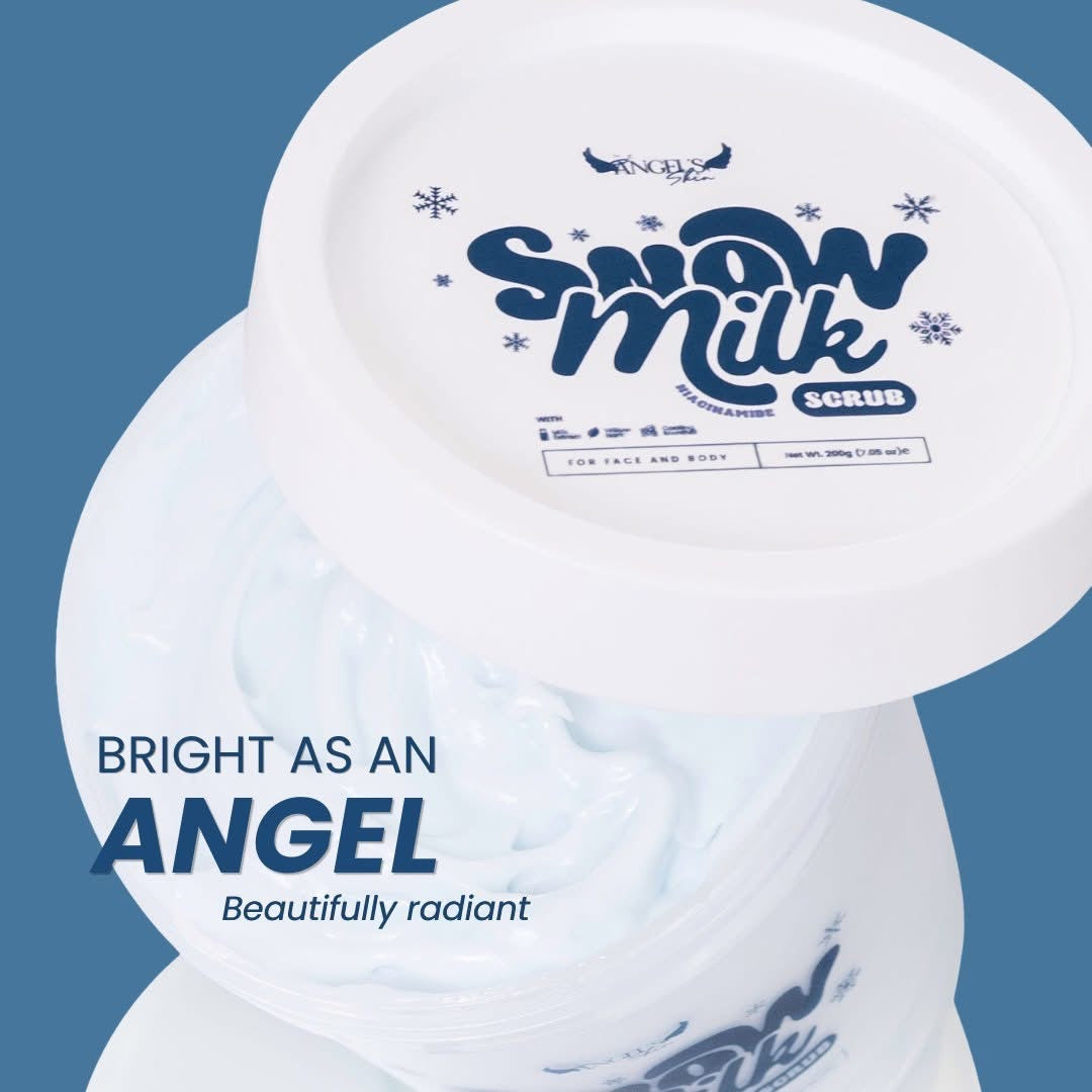 Angel Skin - Snow Milk Scrub 200g