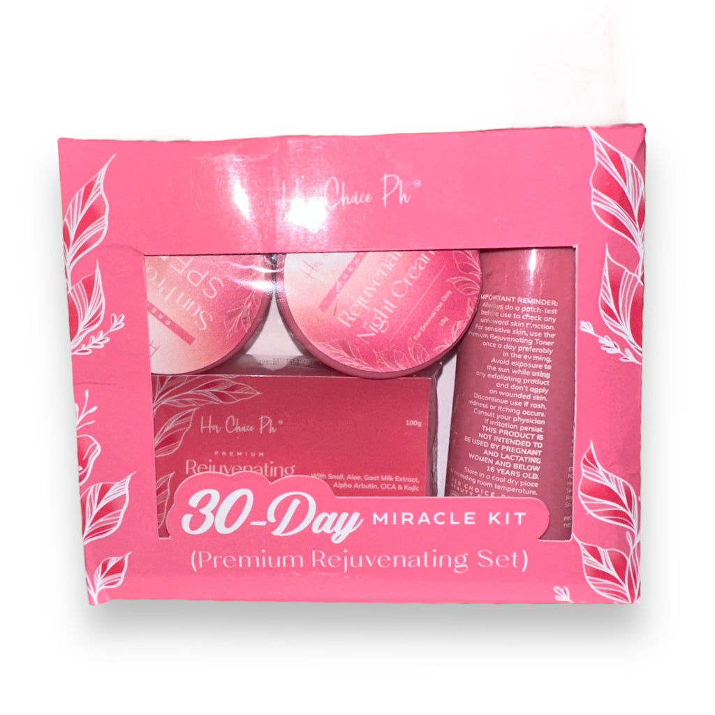 HER CHOICE PH - 30 Day Miracle Kit - Premium Rejuvenating Set