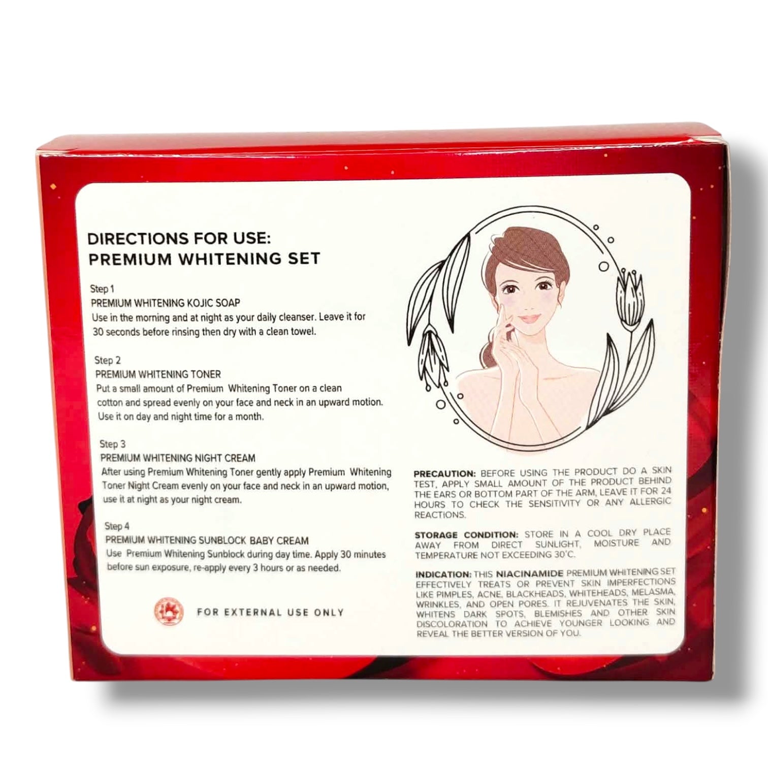 Hami-San - Premium Whitening Set - Skin Care Serums Repair