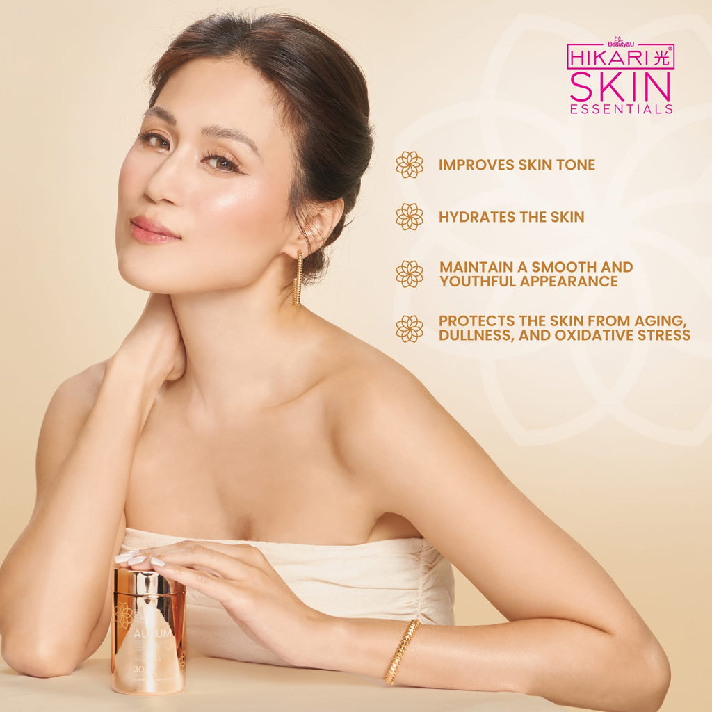Hikari Skin Essentials - AURUM Glutathione 30 capsules My Care Kits Hikari Skin Essentials - AURUM Glutathione 30 capsules My Care Kits