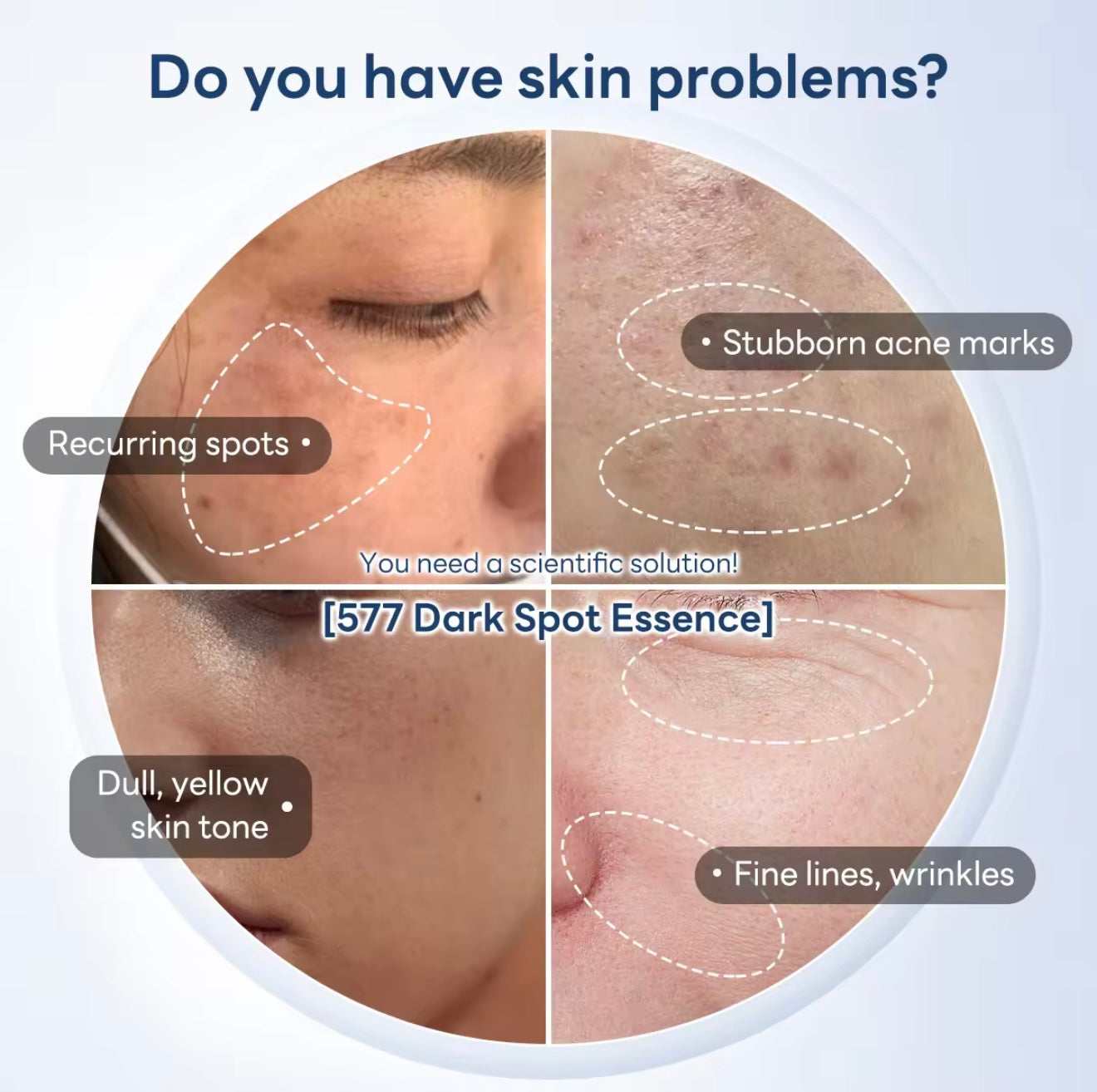 Papa Feel 577 Whitening Dark Spot Clear Anti-Aging Serum 30ml - 577