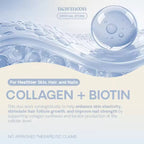 Newmoon - Bouncy Boost Hydrolyzed Marine Collagen + Biotin Food Supplement 60caps