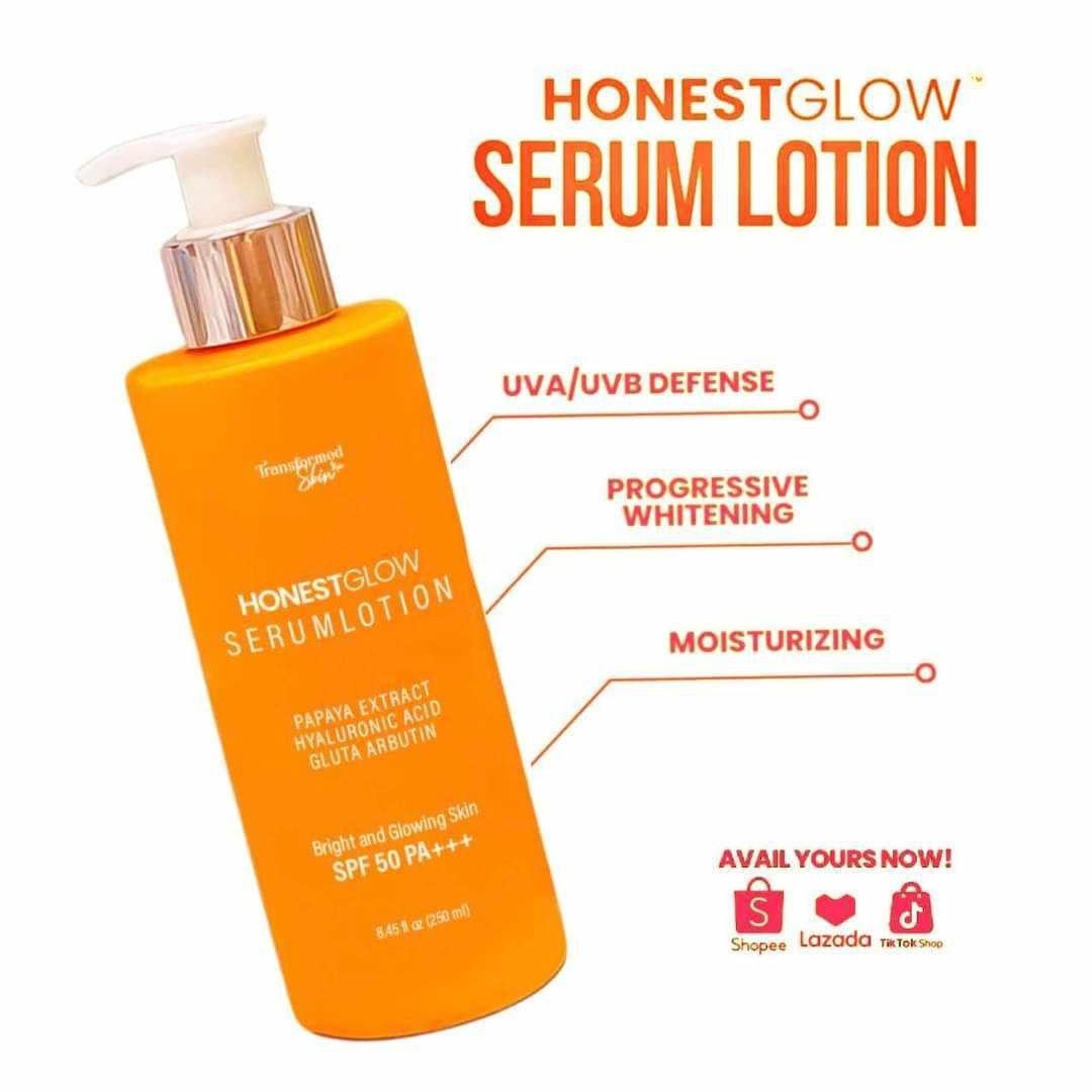 Honest Glow - Serum Lotion 250 ML ( Orange )