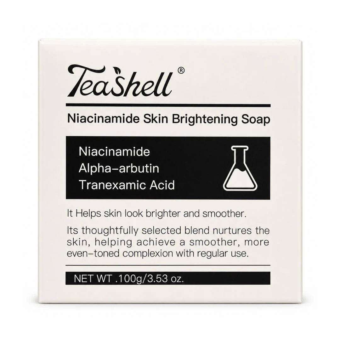Tea Shell - Niacinamide Skin Brightening Soap – 100g