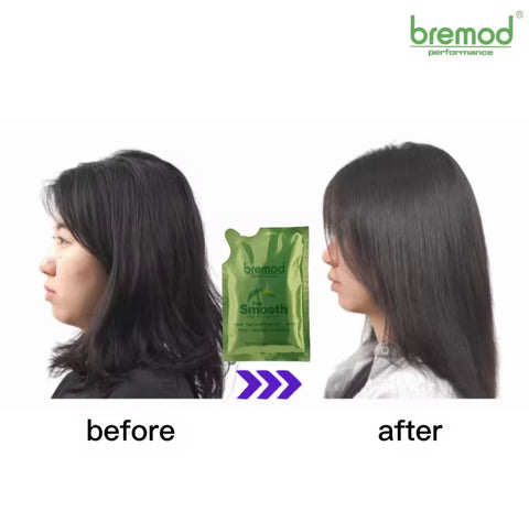 Bremod - Premium “MILK TEA ASH”  BUNDLE 8.17 ( HAIR COLORANT with OXIDIZING CREAM )