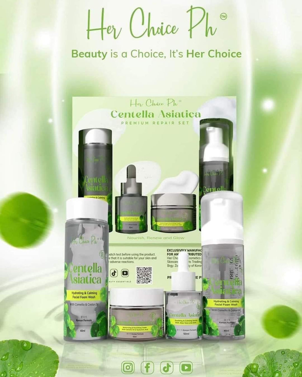 Her Choice PH - Centella Asiatica Set